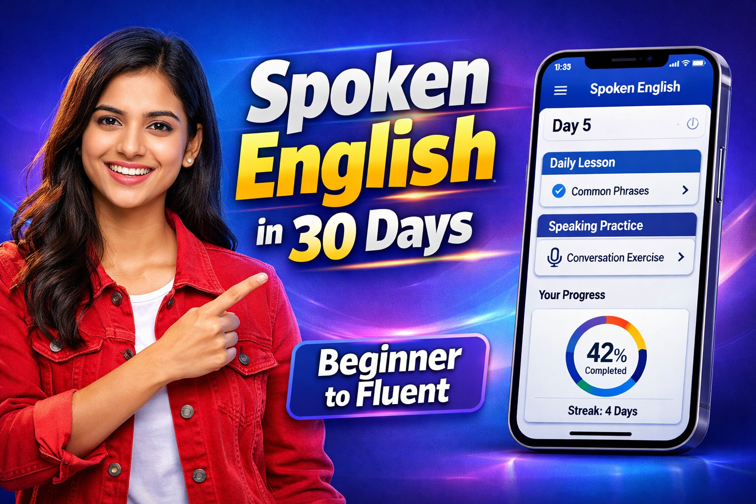 Spoken English in 30 Days